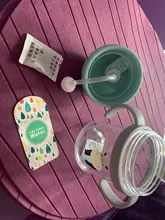 Botella de alimentación de bebé de 250ML, vaso de silicona a prueba de fugas para niños, vasos de paja con dibujos animados, recipientes con mango