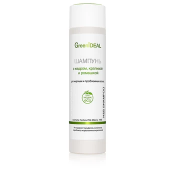Shampoo for oily and distressed hair with кедром, крапивой and chamomile (natural, бессульфатный)
Shampoo for oily and distressed hair with кедром, крапивой and chamomile (natural, бессульфатный)