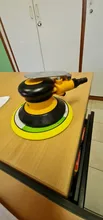 Lijadora de aire neumática de 5/6 pulgadas, herramienta de pulido, máquina de Palma Orbital aleatoria, amoladora para el cuidado de la pintura del coche, eliminación de óxido