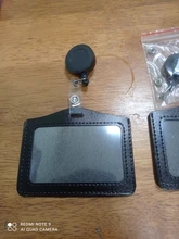 Soporte para tarjeta de identificación, carrete para insignia de seguridad, accesorio retráctil para foto, paso de identificación