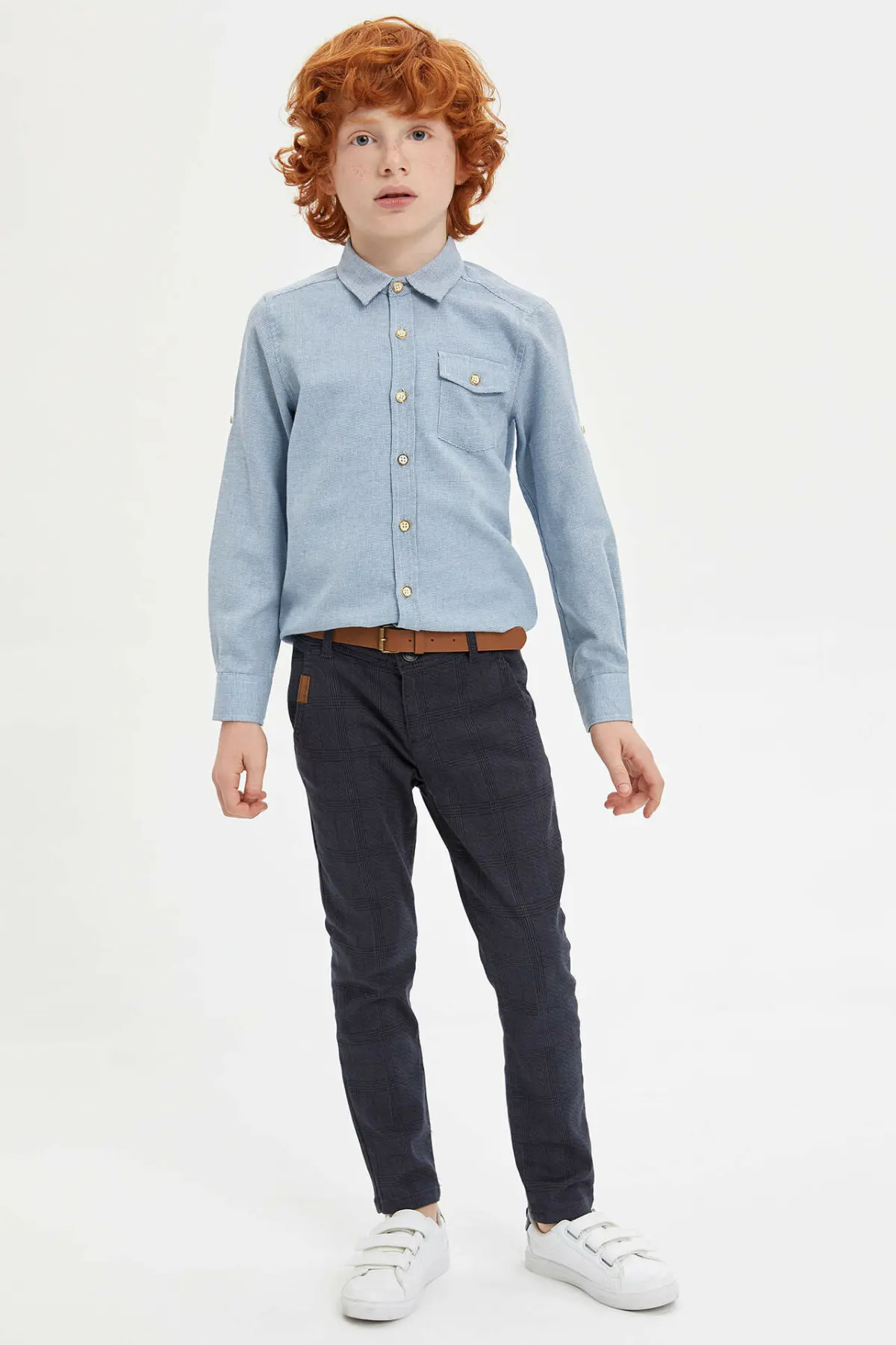 DeFacto Boy Solid Color Casual Long Pants Boys Mid-waist Formal Long Bottoms Boys Straight Trousers-K9818A619AU
DeFacto Boy Solid Color Casual Long Pants Boys Mid-waist Formal Long Bottoms Boys Straight Trousers-K9818A619AU