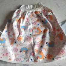 Falda de pañales 2 en 1 para niños y adultos, pantalones cortos absorbentes para bebés, previene fugas de Moment Mat, cubierta de pañal