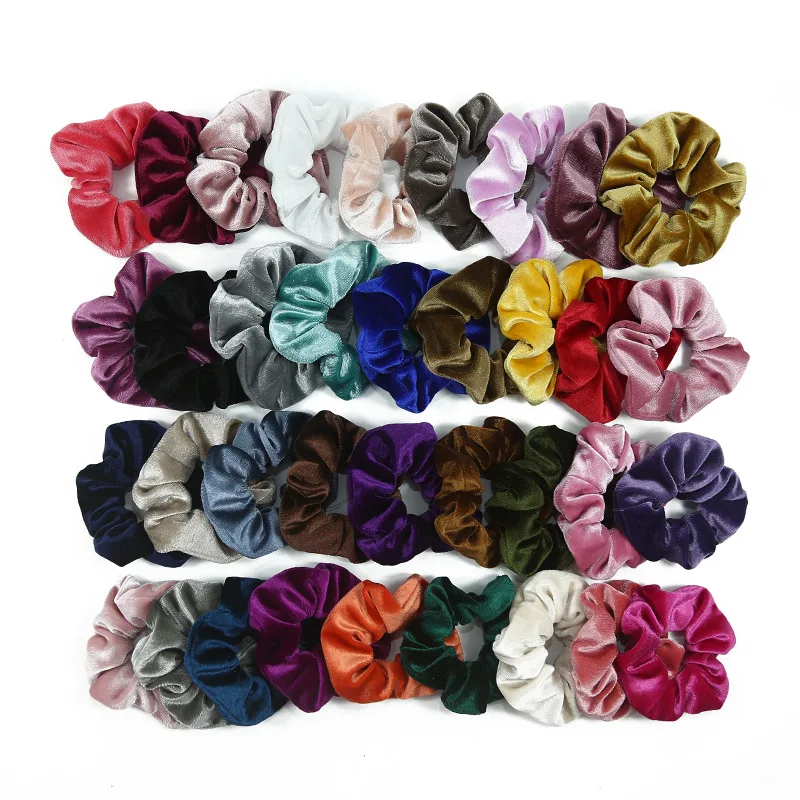 20pcs 2019 Velvet Scrunchie Women Girls Elastic Hair Rubber Bands Accessories Gum Tie Hair Ring Rope Ponytail Holder 36 Colors
20pcs 2019 Velvet Scrunchie Women Girls Elastic Hair Rubber Bands Accessories Gum Tie Hair Ring Rope Ponytail Holder 36 Colors