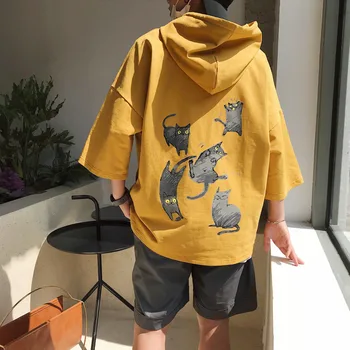 2019 Spring And Summer New Korean Version Of Harajuku Men's Casual Loose Cotton Trend Hoodie Cover Head Sleeves M-5XL
2019 Spring And Summer New Korean Version Of Harajuku Men's Casual Loose Cotton Trend Hoodie Cover Head Sleeves M-5XL