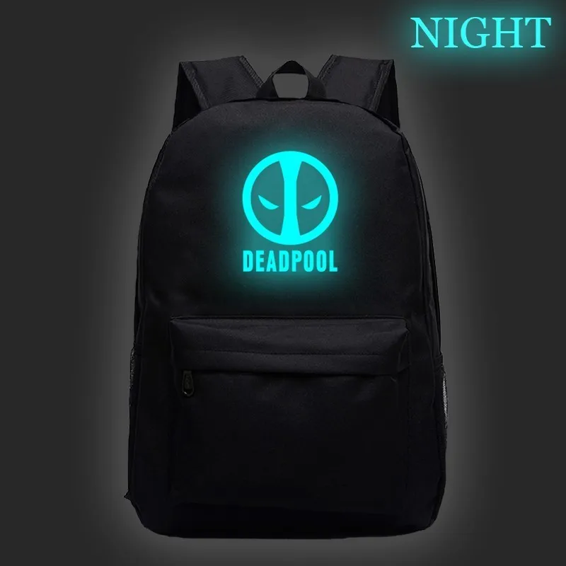 Marvel Superhero Sac a Dos Canvas Travel Shoulder Backpacks Men Laptop Backbag Women Mochila Luminous Deadpool 4N Book Bag 
Marvel Superhero Sac a Dos Canvas Travel Shoulder Backpacks Men Laptop Backbag Women Mochila Luminous Deadpool 4N Book Bag