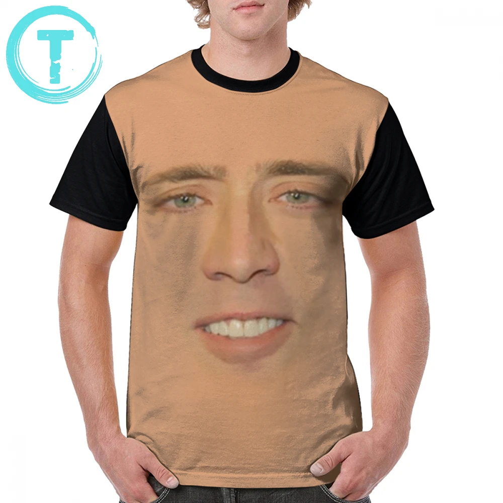 Nicolas T Shirt Nicolas Cage Full Face T-Shirt Polyester Graphic Graphic Tee Shirt Short Sleeves 4xl Casual Male Cute Tshirt 
Nicolas T Shirt Nicolas Cage Full Face T-Shirt Polyester Graphic Graphic Tee Shirt Short Sleeves 4xl Casual Male Cute Tshirt