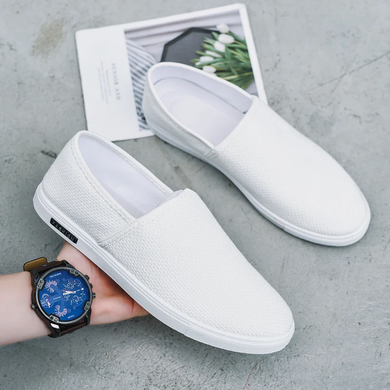 2019 New White Shoes Men's Breathable White Sneakers Leisure Shoes Korean Student Wild White Men's Tide Breathable Men Shoes
2019 New White Shoes Men's Breathable White Sneakers Leisure Shoes Korean Student Wild White Men's Tide Breathable Men Shoes