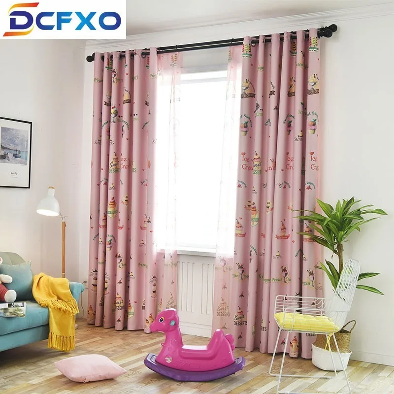 Ice cream cartoon pastoral modern blackout curtains tulle curtains living room modern bedroom custom curtains
Ice cream cartoon pastoral modern blackout curtains tulle curtains living room modern bedroom custom curtains