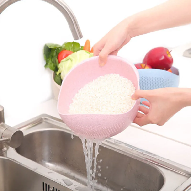 Environmentally-friendly Thick Wheat Straw Rice Cooker Rice Washing Sieve Drain Basket Washing Basket
Environmentally-friendly Thick Wheat Straw Rice Cooker Rice Washing Sieve Drain Basket Washing Basket