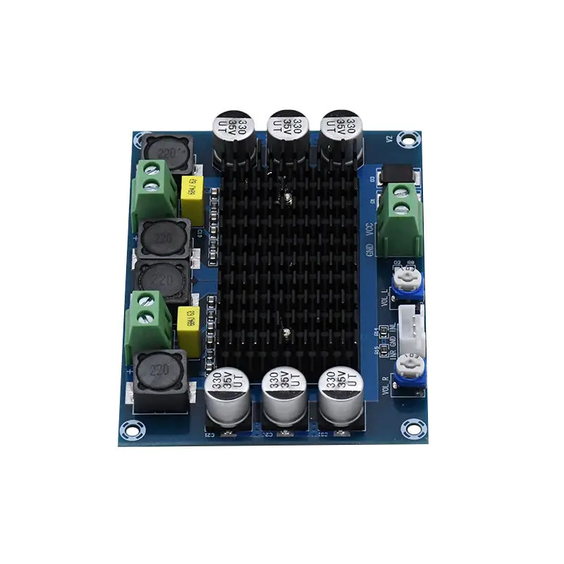 Tda7498 2.0 Digital Power Amplifier Board 100Wx2 Dual Channel Stereo Audio Class D Amplifier For Speaker Dc12-32V
Tda7498 2.0 Digital Power Amplifier Board 100Wx2 Dual Channel Stereo Audio Class D Amplifier For Speaker Dc12-32V