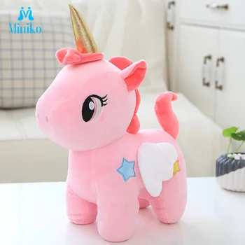 Cute Soft Unicorn Plush Toys Stuffed Animal Doll Toys Large Plush Unicorn Birthday Gifts Kids Girls Bedroom Party Decoration
Cute Soft Unicorn Plush Toys Stuffed Animal Doll Toys Large Plush Unicorn Birthday Gifts Kids Girls Bedroom Party Decoration