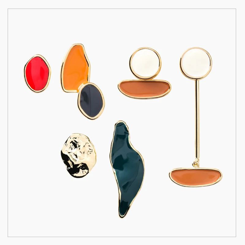 2019 New Irregular Geometric Round Grey Metal Statement Long Drop Earrings Acetic Acid Resin Earrings for Women
2019 New Irregular Geometric Round Grey Metal Statement Long Drop Earrings Acetic Acid Resin Earrings for Women