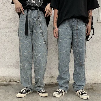 2019 Spring And Summer Korean Version Of Harajuku Youth Wear Loose And Comfortable Cotton Sports Flowers Casual Jeans
2019 Spring And Summer Korean Version Of Harajuku Youth Wear Loose And Comfortable Cotton Sports Flowers Casual Jeans