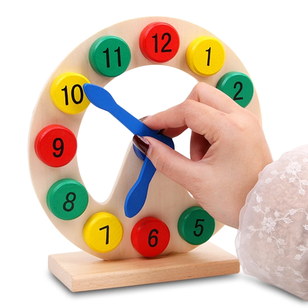 Children Educational Wooden Toy Number Clock Time Learning Games Numerical Early Educational Cognitive Development Toy for Kid
Children Educational Wooden Toy Number Clock Time Learning Games Numerical Early Educational Cognitive Development Toy for Kid