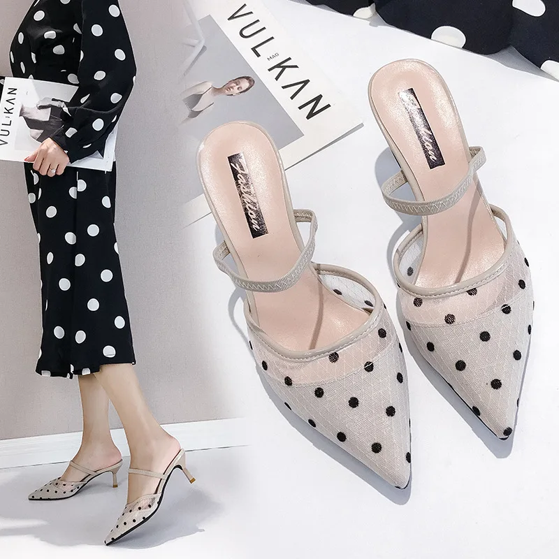 Middle Heel Wave Point Dress Shoes Net Yarn Casual Pointed Toe Shoes Spring Summer New Bandages Women Mesh Pumps Simple Shoes
Middle Heel Wave Point Dress Shoes Net Yarn Casual Pointed Toe Shoes Spring Summer New Bandages Women Mesh Pumps Simple Shoes