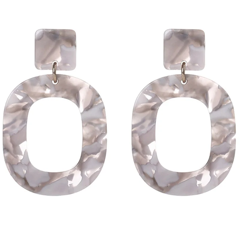 Exaggerated Acetic Acid Leopard Geometric Earrings Acrylic Plate Circle Long Geometric Earrings Female
Exaggerated Acetic Acid Leopard Geometric Earrings Acrylic Plate Circle Long Geometric Earrings Female