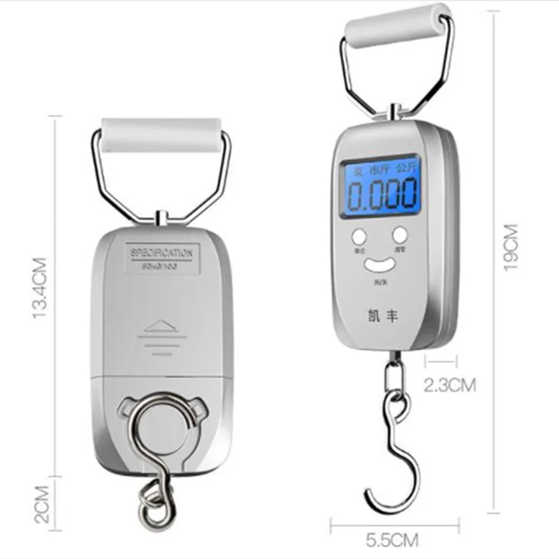 Mini Weighing Electronic Scale Portable Scale 50kg Portable High Precision Home Express Spring Balance
Mini Weighing Electronic Scale Portable Scale 50kg Portable High Precision Home Express Spring Balance