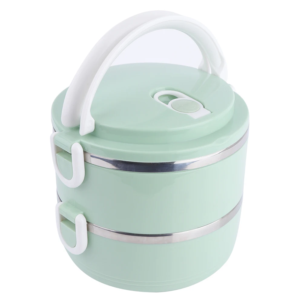2 Layer Stainless Steel Lunch Box Thermal Insulated Lunch Box Bento Food Picnic Container With Handle Lunch Box
2 Layer Stainless Steel Lunch Box Thermal Insulated Lunch Box Bento Food Picnic Container With Handle Lunch Box