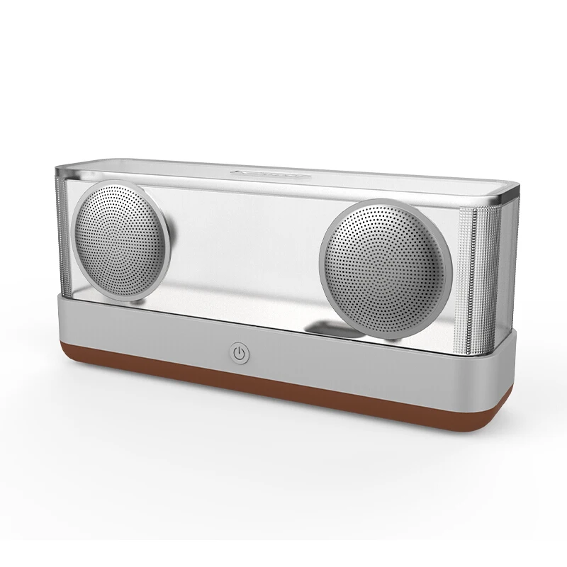 W-king 2018 New Vidson I30 Portable Transparent Crystal Bluetooth Speaker Wireless 360 Degree Stereo Speaker With Tube Luminous
W-king 2018 New Vidson I30 Portable Transparent Crystal Bluetooth Speaker Wireless 360 Degree Stereo Speaker With Tube Luminous