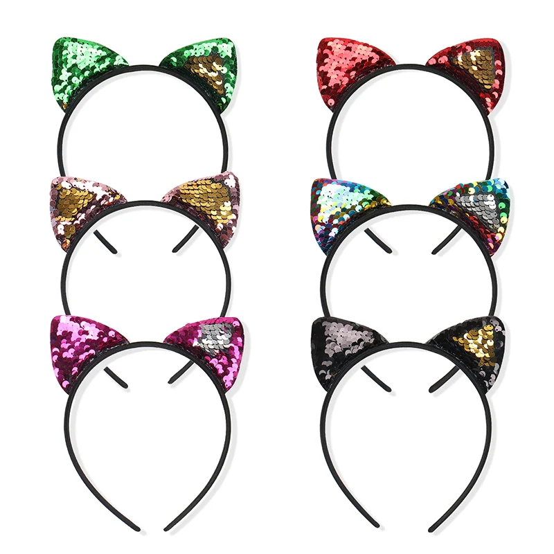 Sale Glitter Sequins Cat Ear Girls Hairband Headband Hair Hoop for Girls Women Can flip Cat Ear Hair Bands Headdress Gifts
Sale Glitter Sequins Cat Ear Girls Hairband Headband Hair Hoop for Girls Women Can flip Cat Ear Hair Bands Headdress Gifts