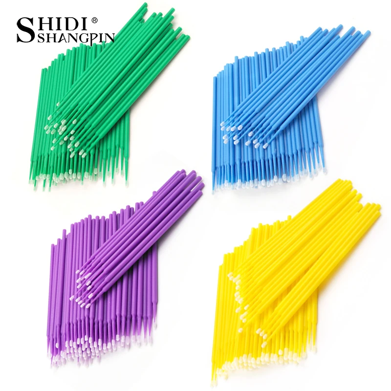 100pcs/bag Durable Micro Disposable Eyelash Extension Makeup Brushes Individual Applicators Mascara Removing Tools Swabs
100pcs/bag Durable Micro Disposable Eyelash Extension Makeup Brushes Individual Applicators Mascara Removing Tools Swabs