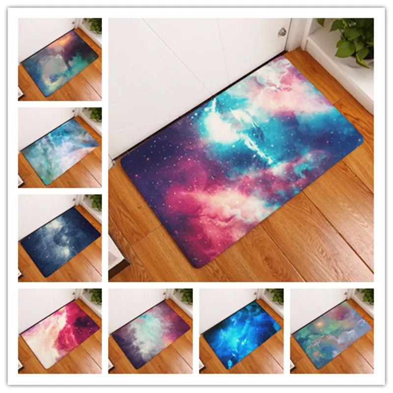 New Footmat Fantasy Carpets Galaxy Modern Print Mats Floor Kitchen Bath Carpets 40x60cm or 50x80cm tapete doormat tatame carpet
New Footmat Fantasy Carpets Galaxy Modern Print Mats Floor Kitchen Bath Carpets 40x60cm or 50x80cm tapete doormat tatame carpet