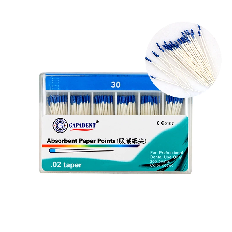 200pcs/box Dental Absorbent Paper Points Cotton Fiber Tips Root Cancel Endodontics Teeth Cleaning Dentist Lab Material Product
200pcs/box Dental Absorbent Paper Points Cotton Fiber Tips Root Cancel Endodontics Teeth Cleaning Dentist Lab Material Product