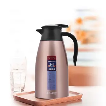 KAXIFEI 2L Stainless Steel Thermal Flask Jug Home Coffee Pot Vacuum Insulation Water Bottle
KAXIFEI 2L Stainless Steel Thermal Flask Jug Home Coffee Pot Vacuum Insulation Water Bottle