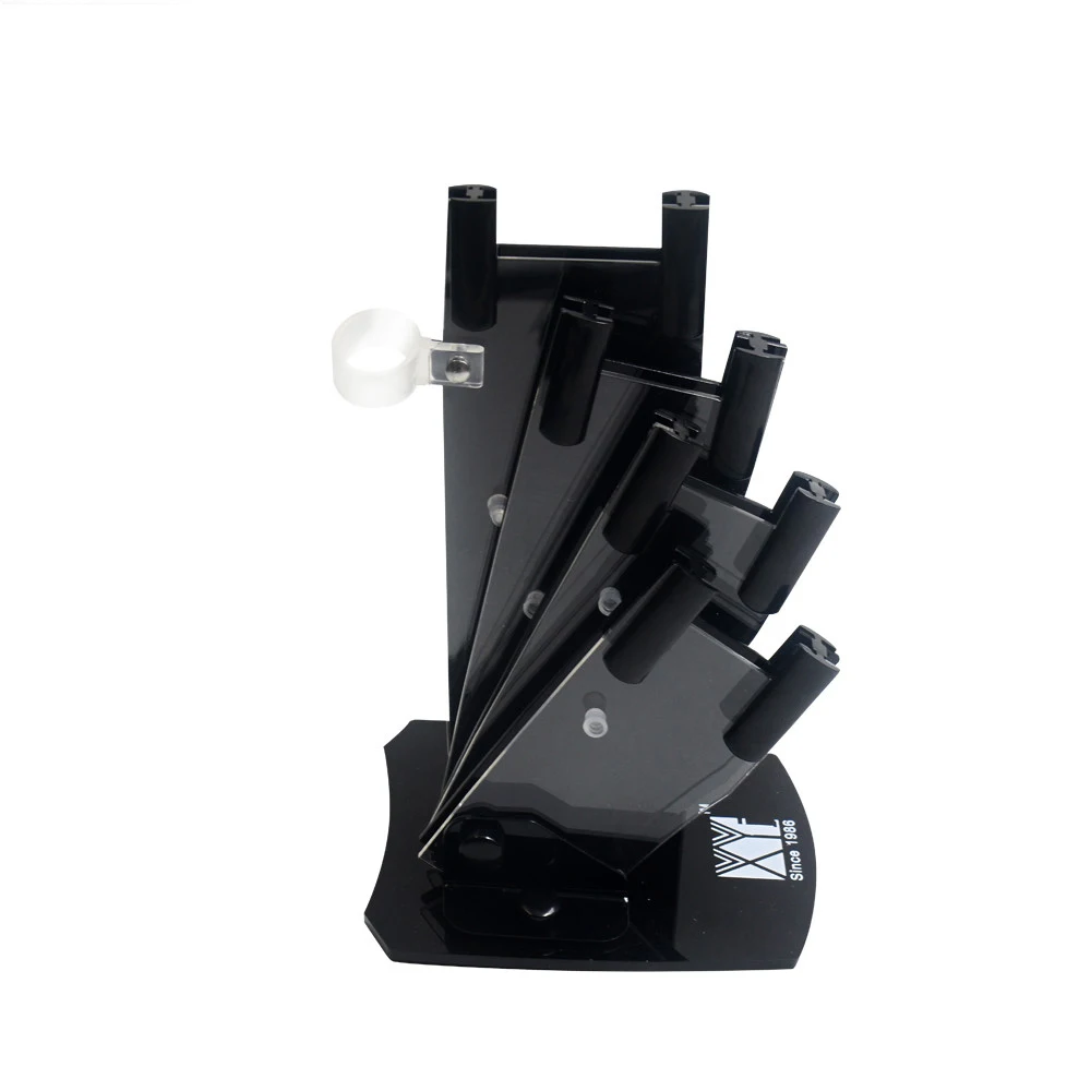 5pcs Knife Stand Used for 3" 4" 5" 6" Ceramic Knife + One Peeler High Grade Acrylic Knife Holder Black Knife Block
5pcs Knife Stand Used for 3" 4" 5" 6" Ceramic Knife + One Peeler High Grade Acrylic Knife Holder Black Knife Block