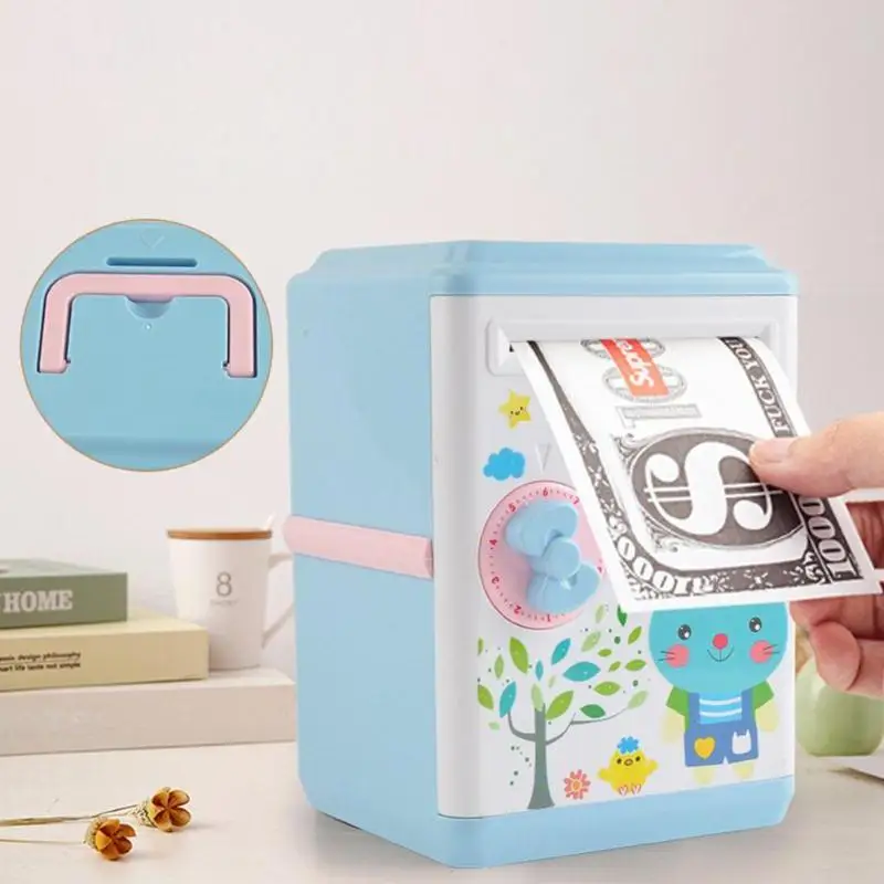 Electronic Piggy Bank ATM Money Box Baby children play toys Automatic Children Money Saving Box Coin Money & Banking Toys
Electronic Piggy Bank ATM Money Box Baby children play toys Automatic Children Money Saving Box Coin Money & Banking Toys