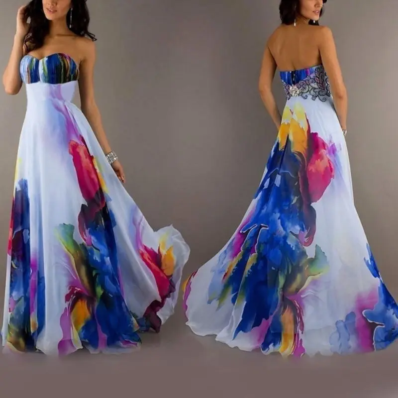 Women Dress Elegance Longuette Sleeveless Splash ink Bohemia Dress Sleeve Longuette Summer Beach
Women Dress Elegance Longuette Sleeveless Splash ink Bohemia Dress Sleeve Longuette Summer Beach