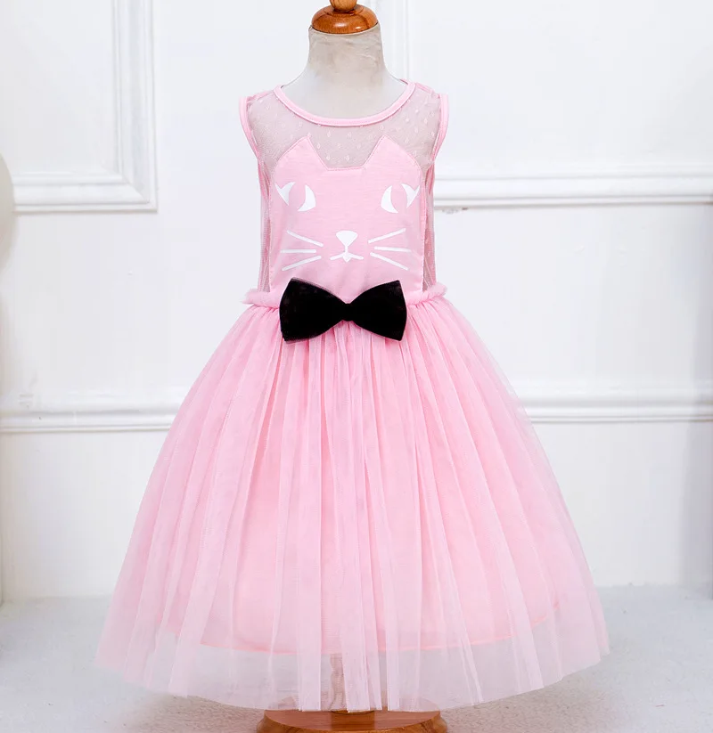 Flower Girls Summer Cat Tutu Princess Dresses Cotton Mesh Baby Girl Cartoon Party Dress Children 'S Costume Kid Clothing
Flower Girls Summer Cat Tutu Princess Dresses Cotton Mesh Baby Girl Cartoon Party Dress Children 'S Costume Kid Clothing