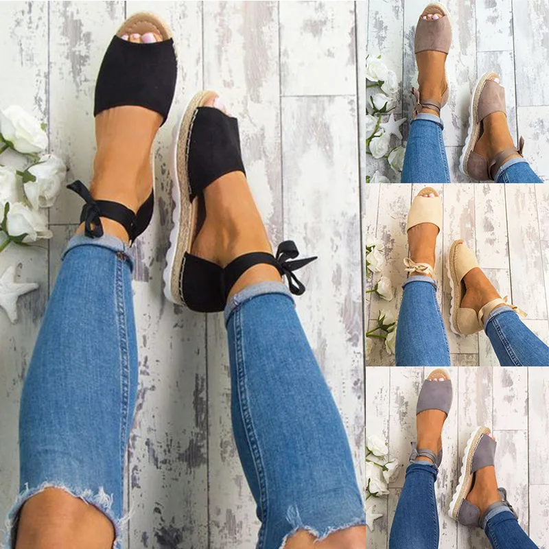 Summer Shoes Woman Platform Sandals Women Soft Leather Casual Open Toe Gladiator Flat Women Shoes Bandage Sandals Zapatos Mujer
Summer Shoes Woman Platform Sandals Women Soft Leather Casual Open Toe Gladiator Flat Women Shoes Bandage Sandals Zapatos Mujer