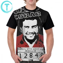 Narcos T Shirt Pablo Escobar T-Shirt Men Fun Tee Shirt 100 Percent Polyester Oversize Short Sleeve Classic Tshirt
Narcos T Shirt Pablo Escobar T-Shirt Men Fun Tee Shirt 100 Percent Polyester Oversize Short Sleeve Classic Tshirt