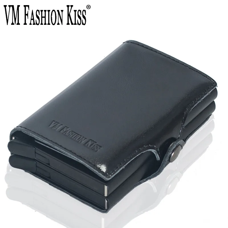 VM FASHION KISS Prevents RFID Travel Mini Wallet For Credit Cards Safe Aluminum Minimalism Purse Automatic Pop Up Id Card Holder
VM FASHION KISS Prevents RFID Travel Mini Wallet For Credit Cards Safe Aluminum Minimalism Purse Automatic Pop Up Id Card Holder