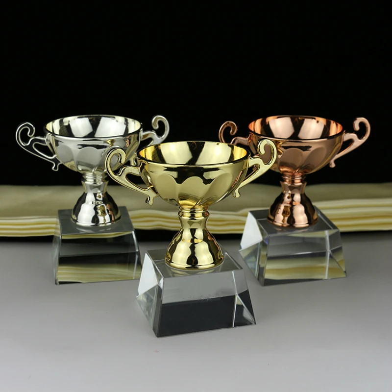 The New Children Match Metal Bowl Crystal Trophy Souvenir School Football Trofeo Champions Trophy Sports Prize Craft Souvenir
The New Children Match Metal Bowl Crystal Trophy Souvenir School Football Trofeo Champions Trophy Sports Prize Craft Souvenir