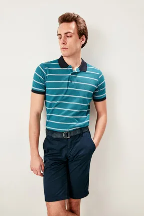 Green Striped Polo T-shirts TMNSS19HD0028
Green Striped Polo T-shirts TMNSS19HD0028