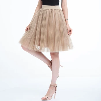 2018 Tulle Skirts Womens Black Gray White Adult Tulle Skirt Elastic High Waist Pleated Midi Skirt
2018 Tulle Skirts Womens Black Gray White Adult Tulle Skirt Elastic High Waist Pleated Midi Skirt