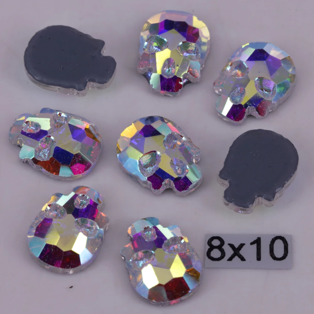 Top Quality 6x8mm 8x10mm Crystal AB Skull Shape Flat Back Hotfix Rhinestones Iron on Crystals Hot Fix Thinestone Designs
Top Quality 6x8mm 8x10mm Crystal AB Skull Shape Flat Back Hotfix Rhinestones Iron on Crystals Hot Fix Thinestone Designs