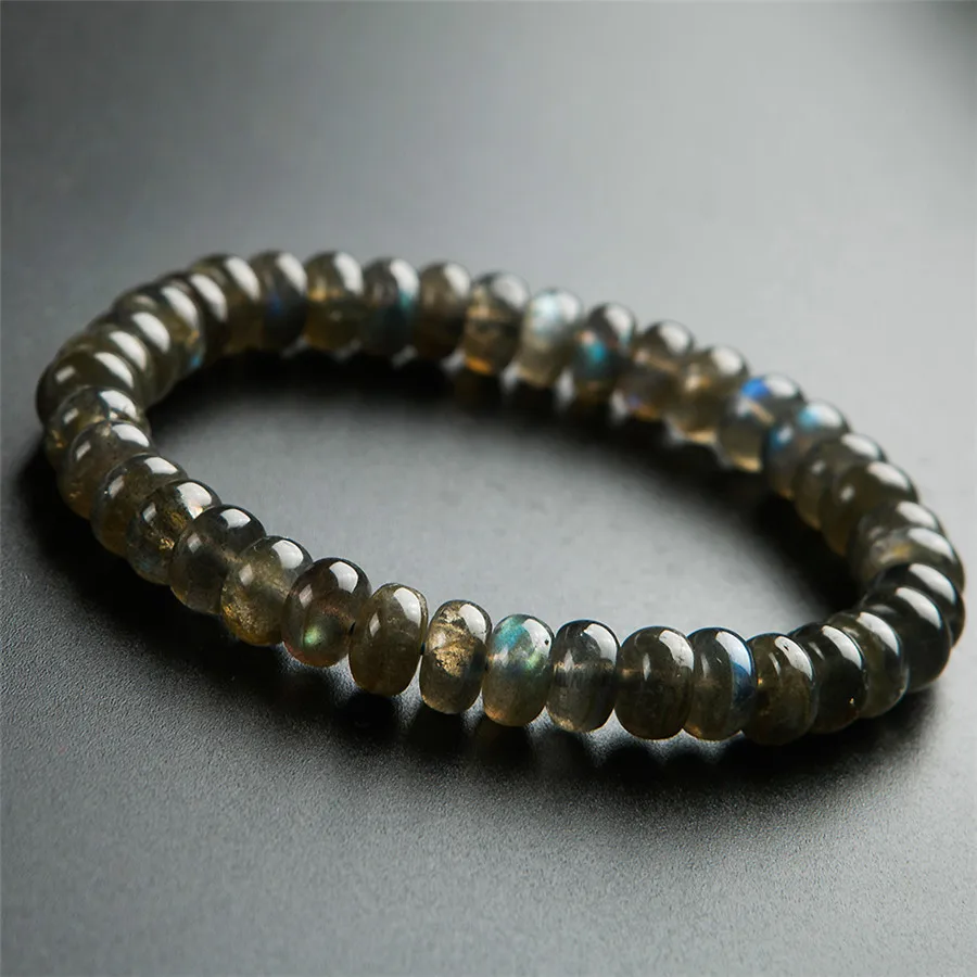 Genuine Natural Ice Labradorite Rainbow Blue Light Crystal Beads Jewelry Stretch Charm Bracelets 8mm
Genuine Natural Ice Labradorite Rainbow Blue Light Crystal Beads Jewelry Stretch Charm Bracelets 8mm