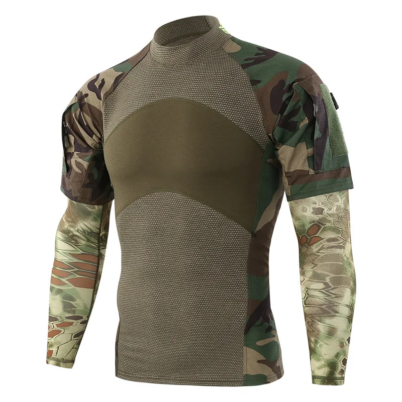 Summer Men Women Outdoor Camping Hiking Short Shirt With Sleeves Tactical Training Frog Clothes Camouflage Cycling Running Tops
Summer Men Women Outdoor Camping Hiking Short Shirt With Sleeves Tactical Training Frog Clothes Camouflage Cycling Running Tops