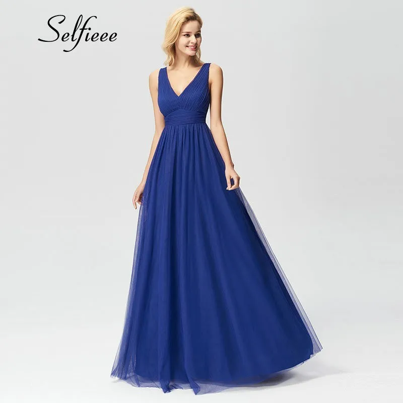 Sexy Blue Party Dress 2019 New Fashion A-line V-neck Long Lace Women Dress Special Occasion Gowns for Wedding Formal Vestido
Sexy Blue Party Dress 2019 New Fashion A-line V-neck Long Lace Women Dress Special Occasion Gowns for Wedding Formal Vestido