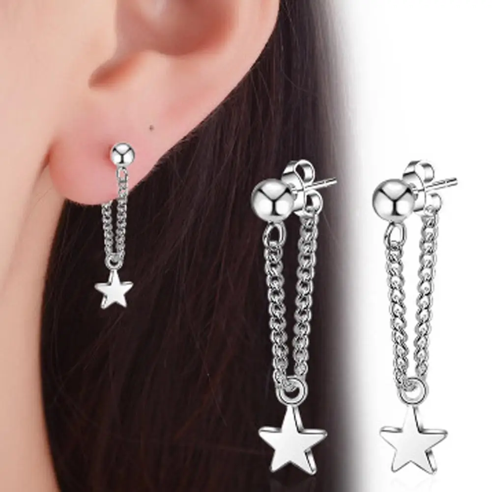 Fashion Simple Star Line Earrings Women Five-pointed Star Personality Drop Earrings Jewelry Exquisite
Fashion Simple Star Line Earrings Women Five-pointed Star Personality Drop Earrings Jewelry Exquisite