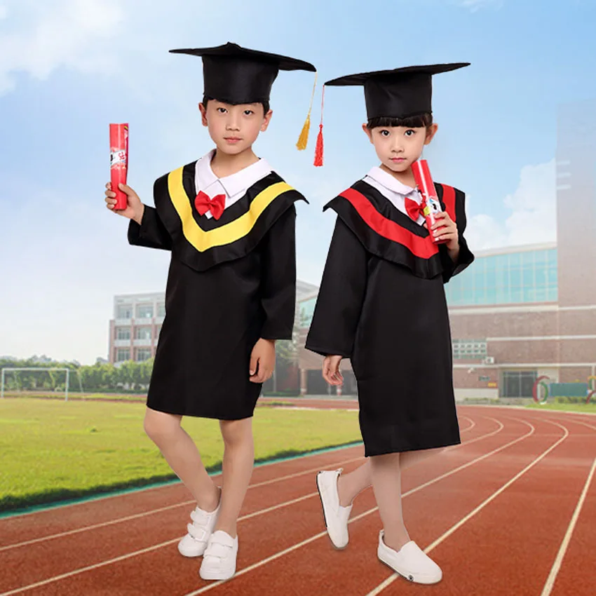 Children Bachelor Gown Uniform Class Team Wear Student Performance Dresses Boys Formal Graduation Outfit School Girl Costume
Children Bachelor Gown Uniform Class Team Wear Student Performance Dresses Boys Formal Graduation Outfit School Girl Costume