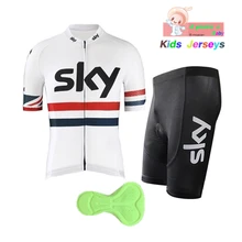 Children Cycling Clothing Bicycle Wear Short Sleeve Jersey Boys Sky Cycling Jersey Set Kids MTB Road Bike Suits Ropa De Ciclismo
Children Cycling Clothing Bicycle Wear Short Sleeve Jersey Boys Sky Cycling Jersey Set Kids MTB Road Bike Suits Ropa De Ciclismo