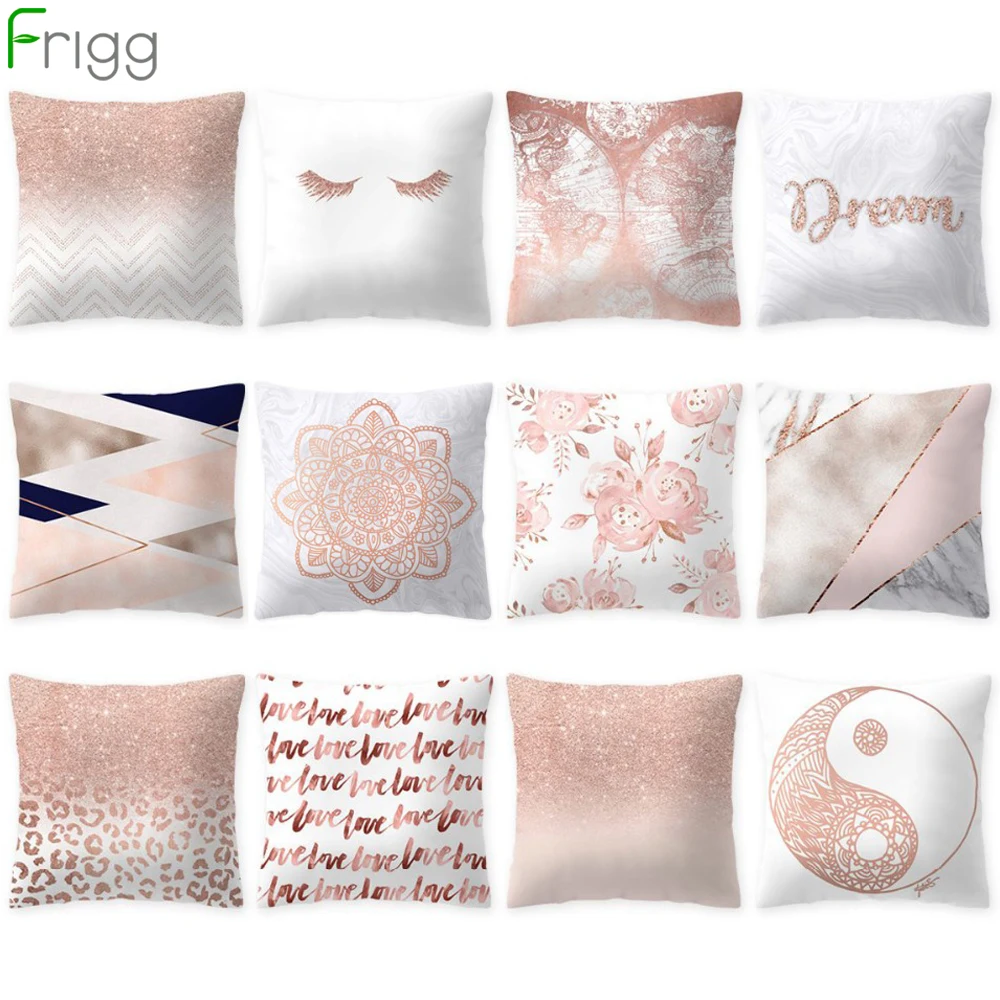 Frigg Rose Gold Cushion Cover Sofa Nordic Geometric Decorative Pillow Case 45*45cm Cushion Home Decor Throw Pillow Cover
Frigg Rose Gold Cushion Cover Sofa Nordic Geometric Decorative Pillow Case 45*45cm Cushion Home Decor Throw Pillow Cover