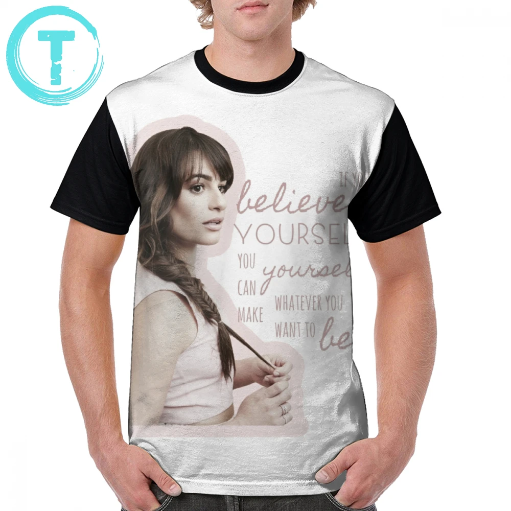 Glee T Shirt Believe In Yourself - Lea Michele T-Shirt Cute Fashion Graphic Tee Shirt Plus size Short Sleeves Tshirt
Glee T Shirt Believe In Yourself - Lea Michele T-Shirt Cute Fashion Graphic Tee Shirt Plus size Short Sleeves Tshirt