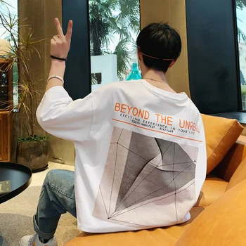 2019 Summer New Listing European And American Style Trend Couple Casual Cotton Hip Hop Printing Loose T-shirt Best Sell Discount
2019 Summer New Listing European And American Style Trend Couple Casual Cotton Hip Hop Printing Loose T-shirt Best Sell Discount