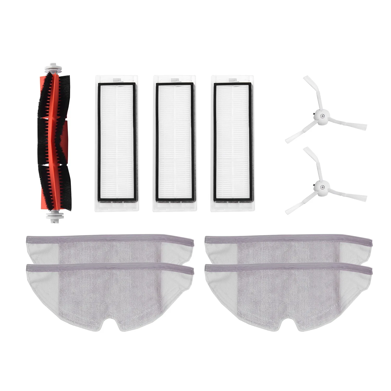 10 Pack/lot New Main brush Hepa Filter Side brush Mop cloths Kit for Xiaomi mijia robot roborock s50 s51 roborock 2
10 Pack/lot New Main brush Hepa Filter Side brush Mop cloths Kit for Xiaomi mijia robot roborock s50 s51 roborock 2