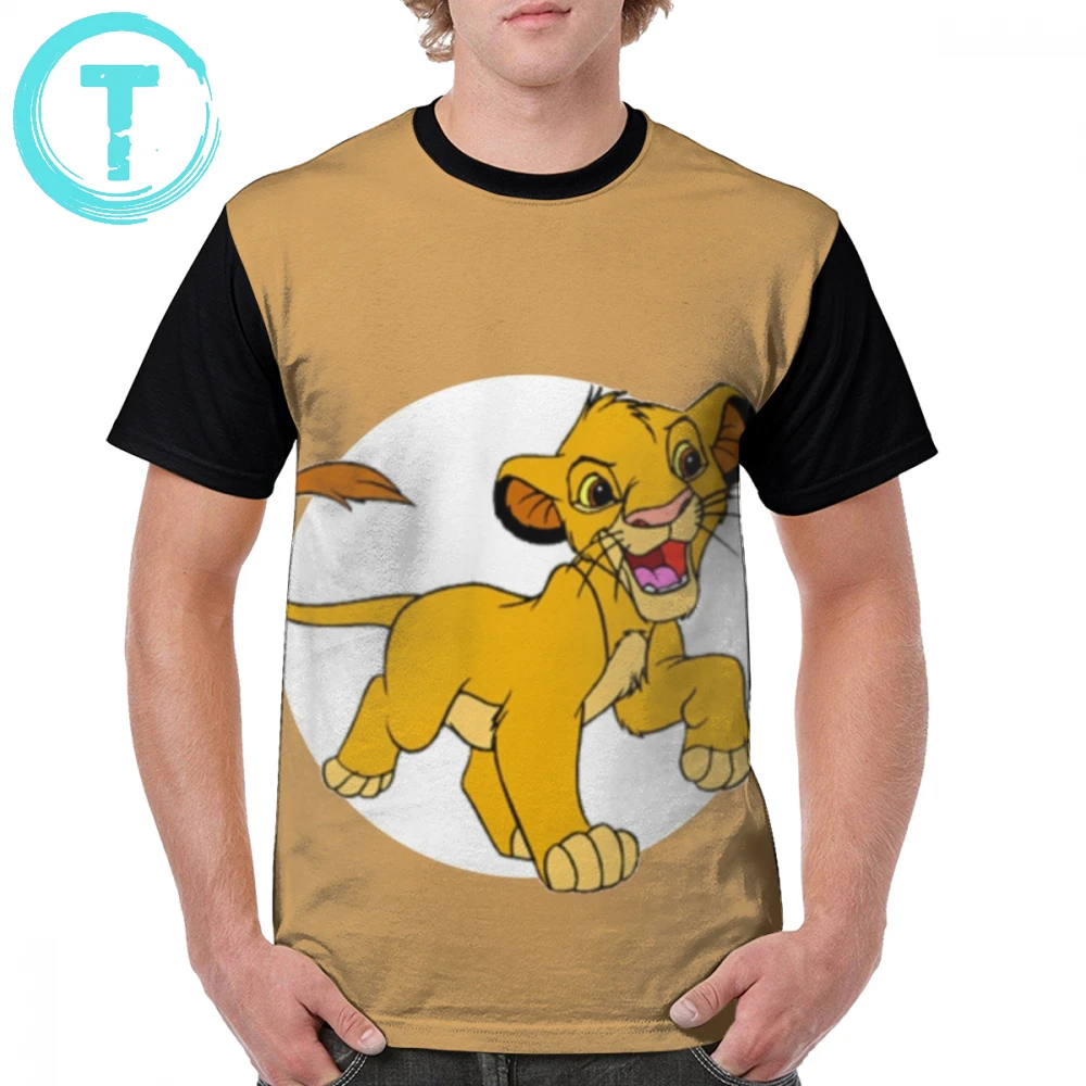 Lion King Simba T Shirt Simba T-Shirt Mens Printed Graphic Tee Shirt Casual 100 Percent Polyester Short Sleeves Funny Big Tshirt
Lion King Simba T Shirt Simba T-Shirt Mens Printed Graphic Tee Shirt Casual 100 Percent Polyester Short Sleeves Funny Big Tshirt